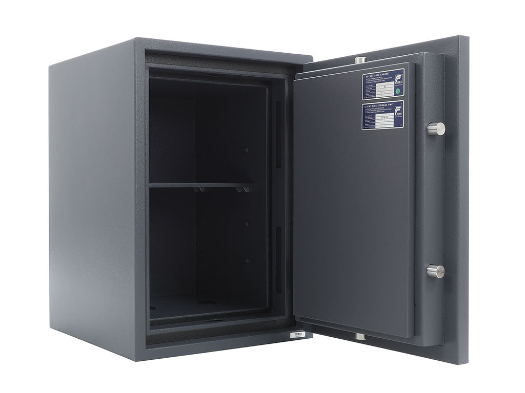 K-kontorskap med 1 hylle, nøkkel lås - FOSSAFE Sikkerhet AS