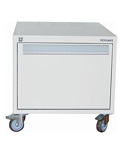 Fossafe brannsikret skuffe hurts 60P A4/Folio 1 skuff m/hjul - FOSSAFE Sikkerhet AS